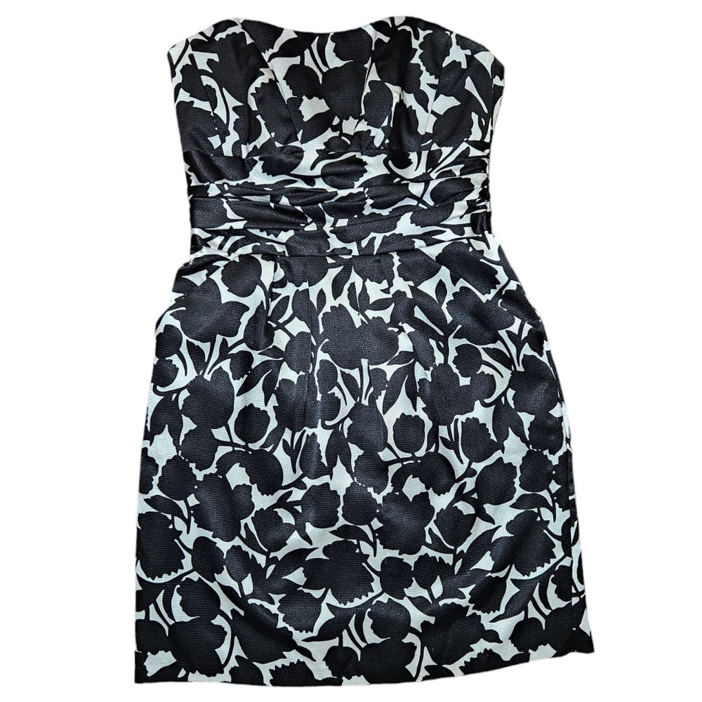 David's Bridal Strapless Dress